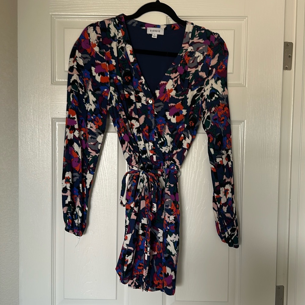 Evereve floral romper